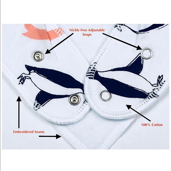 Baby Bandana Drool Bibs perfect gift - Picture 7 of 8